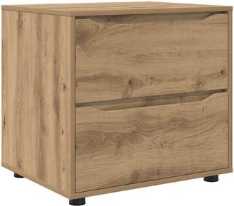 vidaXL Armario De Almacenamiento Roble Artesanal 60 X 48 X 57 Cm Vidaxl