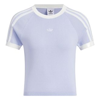 adidas (WMNS) adidas originals Summer Knit T-Shirt Purple White JI7050