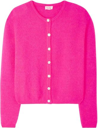 American Vintage Cardigan Vitow con bottoni - Rosa