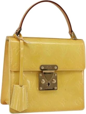 Louis Vuitton Pre-owned Handbags, female, Yellow, Size: ONE SIZE Pre-owned Vintage Handbag