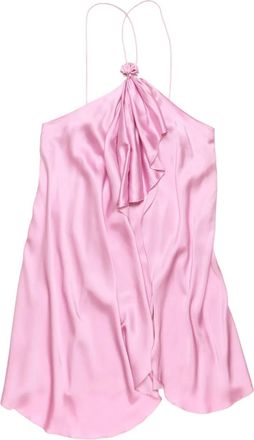 Acne Studios halter mini dress - Pink