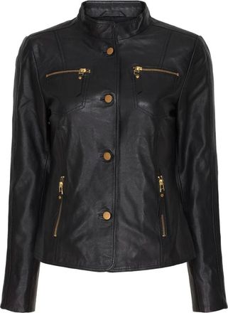 BTF-CPH Btfcph - Leren Jas - Dames - Jassen - Zwart - Maat: 4XL Leer