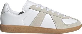 adidas Witte Leren Sneakers Veters Rubberen Zool - Heren - Skateschoenen - Wit - 39 EU - Fitness