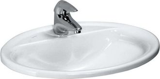 Laufen Pro b lavabo encastr&eacute;, 1 trou pour robinet, avec - Laufen