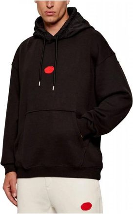 HUGO BOSS Dilvano Hoodie - Heren - Hoodies - Zwart - L - Katoen - Hoodies & sweatvesten