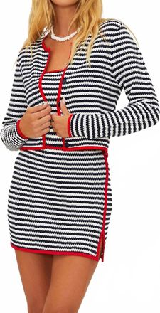 Beach Riot Calla Button Front Cardigan In Indigo Midnight