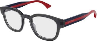 Gucci Accessoires, unisex, Grijs, ONE Size, Gg 1992O Rond Montuur