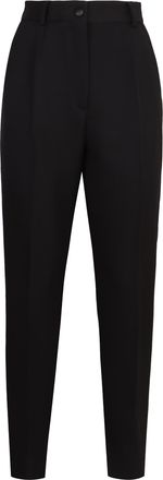 Dolce & Gabbana Zwarte Wolmix Pants