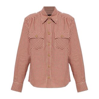 Moncler Camicia Grenoble Apres-Ski - - Blouses & Shirts - Donna - Rosso - M