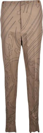 Vivienne Westwood Broeken, Heren, Beige, XL, Katoen, Classico Broek