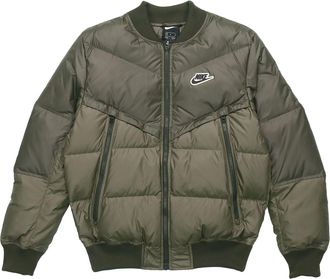 Nike Windproof Stand Collar Short Jacket Yellow Green Yellowgreen CU4403-380