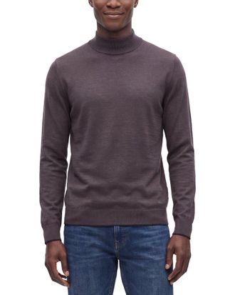 Raffi Jersey Mock Neck Sweater