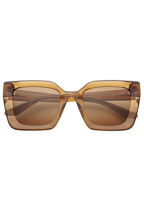 Freyrs Eyewear Coco Square Sunglasses in Brown at Nordstrom