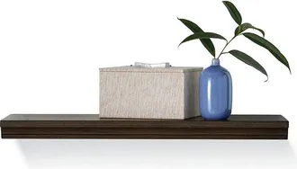 Frontgate Hunter Wood Wall Shelves - Stone Gray - Frontgate