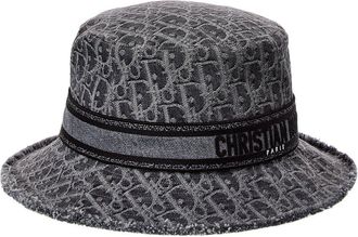 Dior Bobby Denim Oblique Bucket Hat