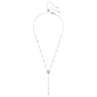Swarovski Accessoires, Dames, Grijs, ONE Size, Y-halsketting