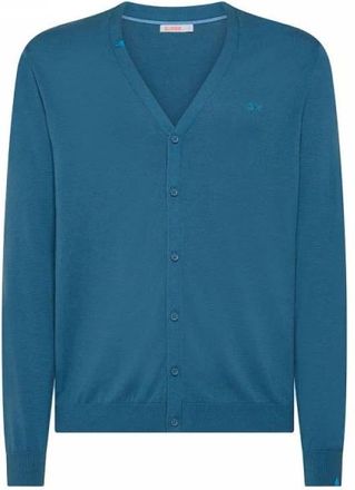 Sun 68 Truien & Vesten, Heren, Blauw, XL, Stijlvolle Truien voor Mannen en Vrouwen