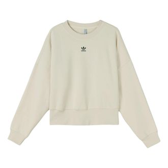 adidas (WMNS) adidas Adicolor Sweaters Asia Sizing Beige H40022