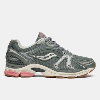 Saucony Heren Saucony Progrid Triumph 4 Hardloopschoen in Grijs Groen