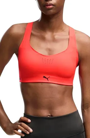 Puma PwrMode Low Impact Sports Bra in Ultra Red at Nordstrom, Size X-Large