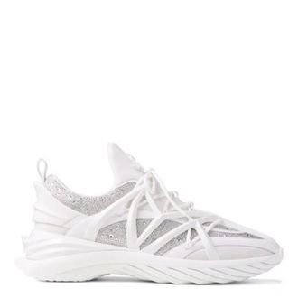 Jimmy Choo London Cosmos/F Crystal Embellished Low-top Sneakers, Brand Size 36.5 ( US Size 6.5 )