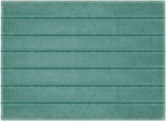 Colchones Aznar Cabecero De Cama Africa Tapizado Terciopelo Verde - Cama De 135