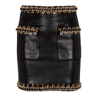Balmain Mujer, Faldas, Negro, Talla: M