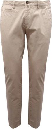 BRIGLIA 1949 Slim Fit Broek Made in Italy - Heren - Chinos - Beige - 3XL - Broeken