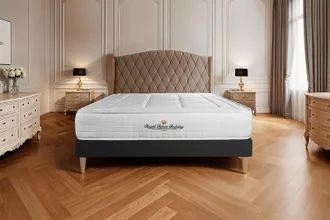 Royal Palace Bedding Royal Palace Bedding - Kit Rete E Materasso Matrimoniale Balmoral 200 X 200cm - Spessore : 24cm - Memory Foam - Rigido
