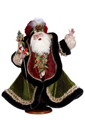 Mark Roberts Bell Ringer Santa in Red at Nordstrom