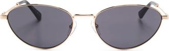 Moschino Occhiali da sole cat-eye - Oro