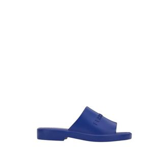 Ferragamo Giuneva Jelly Sandal - Heren - Schoenen - Blauw - Maat: 44 EU Synthetisch