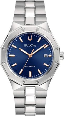 Bulova Octagon Automatisch Horloge - Dames - Horloges - Blauw - ONE Size - Accessoires