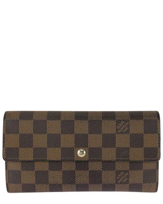 Louis Vuitton Damier Ebene Long Wallet (Authentic Pre-Loved)