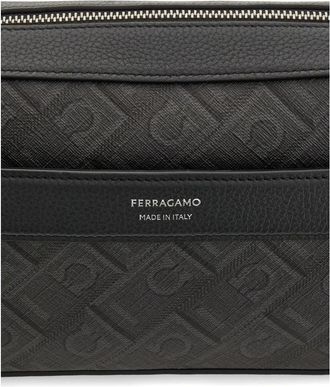 Ferragamo Grigi Crossbody Bag - Black