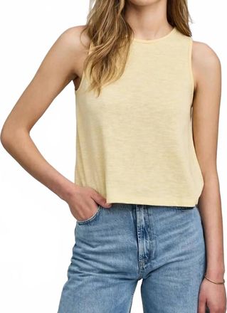 Gentle Fawn Lumi Tank Top In Cornsilk