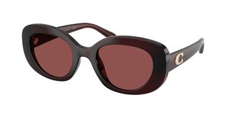 Coach HC8463U CFU08 596375 Womens Sunglasses Red Size 51