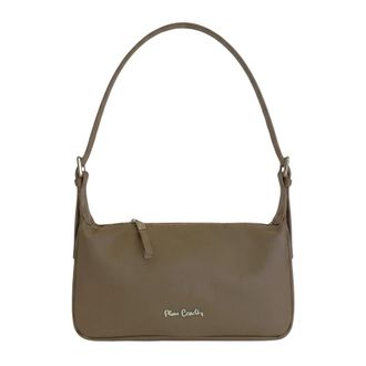 Pierre Cardin Schoudertas - Dames - Schoudertassen - Bruin - ONE Size - Leer - Tassen