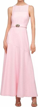 Kay Unger Odella Gown In Pink Bloom