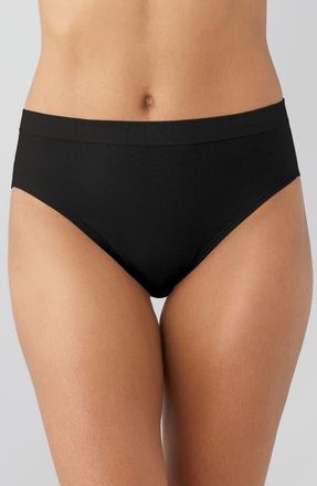 Wacoal B-Smooth Natural High Cut Briefs in Black at Nordstrom, Size Xx-Large