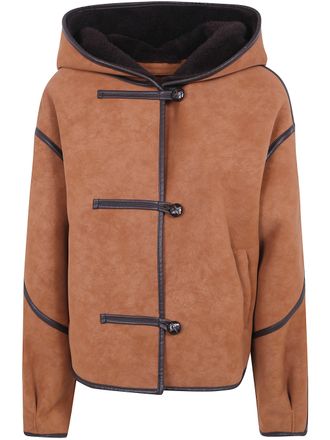 STAND Bomber Jacket Faux Fur Fia