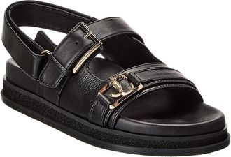 Jimmy Choo London Elyn Leather Sandal