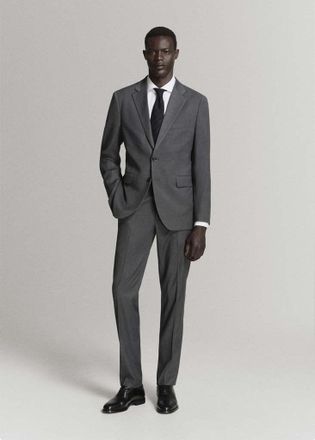 Mango Giacca completo Mil&aacute;n slim-fit grigio - Uomo - 44 - MANGO MAN