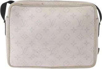 Louis Vuitton Pre-owned Canvas Cross Body Bag - Dames - Vintage Schoudertas - Beige - ONE Size - Vintage