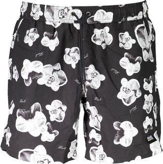 Karl Lagerfeld Polyester Mens Swim Mens Boxer