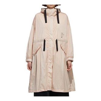 adidas (WMNS) adidas Casual Sports Hooded Jacket Pearl Pink GF0120