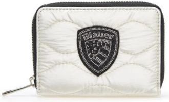 Blauer Golfpatroon Ritsportemonnee - Dames - Portefeuilles - Wit - ONE Size - Accessoires