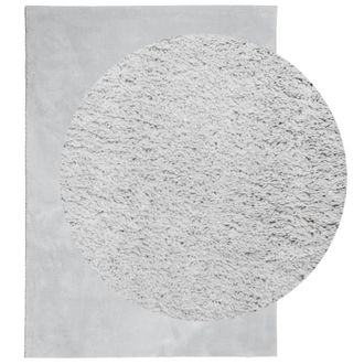 Berkfield Home Rug HUARTE Short Pile Soft & Washable Grey 160x230 cm | Size: Medium