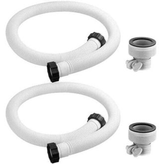 Gabrielle Adaptador De Manguera De Repuesto Para Piscina Intex, Manguera De Piscina, Filtro, Bomba, Accesorios De Manguera (2 Unidades)