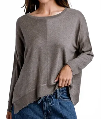 Kerisma Lawson Long Sleeve Top In Heather Brown